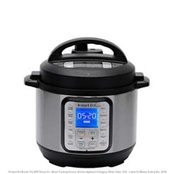 Duo Plus Mini 9-in-1 Electric Pressure Cooker, Sterilizer, Slow Cooker, Rice Cooker, 3 Quart, 13 One-Touch Programs & Ceramic Non Stick Interior Coated Inner Cooking Pot Mini 3 Quart