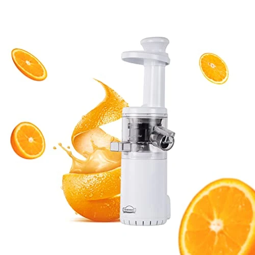 Slow Masticating Mini Juicer Extractor Easy To Clean, Cold Press Juicer Machine With Quiet Motor For High Nutrient Fruit Juice (Brush Included) 4 Slow Masticating Mini Juicer Extractor Easy To Clean, Cold Press Juicer Machine With Quiet Motor For High Nutrient Fruit Juice (Brush Included) - Image 2