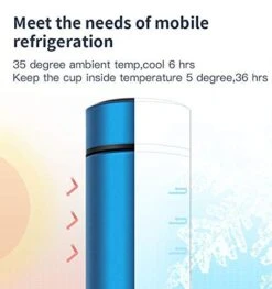 Cjc Premium Quality Portable Insulated Insulin Reefer Cup 36hrs Cooling Fridge Mini Car Refrigerator - Red 9 Cjc Premium Quality Portable Insulated Insulin Reefer Cup 36hrs Cooling Fridge Mini Car Refrigerator - Red -KitchenAid Shop 41lmdvQx48L