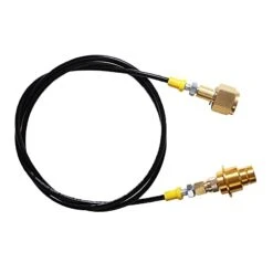 60 Inches Soda Machine Adapter Hose Kit, CGA320 To TR21-4 Soda Maker Co2 Tank Adapter Hose Kit With 8mm Co2 Cylinder Direct Connector