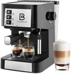 20 Bar Espresso Machine, Professional Espresso Coffee Maker With Milk Frother Steam Wand, Compact Cappuccino Machine And Espresso Maker With 50 Oz Water Tank For Latte, Gift For Men Or Women -KitchenAid Shop 41lx8FL8ScL. AC