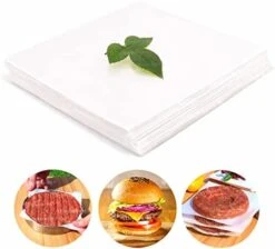 Wax Patty Paper Sheets For 5 Inches Burger Press - 500 Pcs Round Hamburger Patty Paper To Separate Frozen Pressed Patties - Circle Burger Paper For Easy Release From Patty Maker Mold -KitchenAid Shop 41m7MRAHEjL. AC