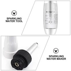Sparkling Water Hand Tools Soda Maker Fizzy Drink Machine Portable Soda Water Maker Mini Soda Machines Making Tool For Homemade Summer Cool Drink Making Sparkling Water Hand Tools -KitchenAid Shop 41mBAwzljbS