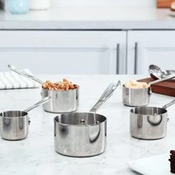Stainless Steel Measuring Cup Set, 5-Piece, Silver -KitchenAid Shop 41mV0fFBRCL