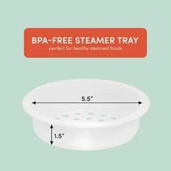 RC-006NST Maxi-Matic Electric Rice Cooker With Non-Stick Inner Pot Makes Soups, Stews, Grains, Cereals, Keep Warm Feature, 6 Cups Cooked (3 Cups Uncooked), White -KitchenAid Shop 41mYw8yS9XL