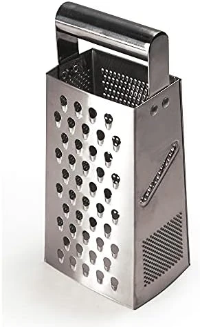 Endurance Kitchen Collection Multi-Use Cheese Grater Handheld Potato Slicer Shredder For Hard & Soft Cheeses, Vegetables & Zesting , 10 X 2-3/4-Inch, Non-Slip Bottom, 2 Piece 10 Endurance Kitchen Collection Multi-Use Cheese Grater Handheld Potato Slicer Shredder For Hard & Soft Cheeses, Vegetables & Zesting , 10 X 2-3/4-Inch, Non-Slip Bottom, 2 Piece - Image 8