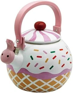 Whistling Tea Kettle For Stove Top Enamel On Steel Teakettle, Supreme Housewares Strawberry Decor Design Teapot Water Kettle Cute Kitchen Accessories Teteras (2.3 Quart, Strawberry) 27 Whistling Tea Kettle For Stove Top Enamel On Steel Teakettle, Supreme Housewares Strawberry Decor Design Teapot Water Kettle Cute Kitchen Accessories Teteras (2.3 Quart, Strawberry) -KitchenAid Shop 41mk0joLHZL. AC