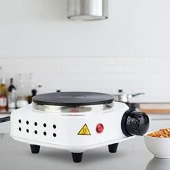 Mini Stove, Electric Single Burner, Compact And Portable, Adjustable Temperature Hot Plate, 500W Multifunctional Home Heater(US) -KitchenAid Shop 41mkbJaEGtL