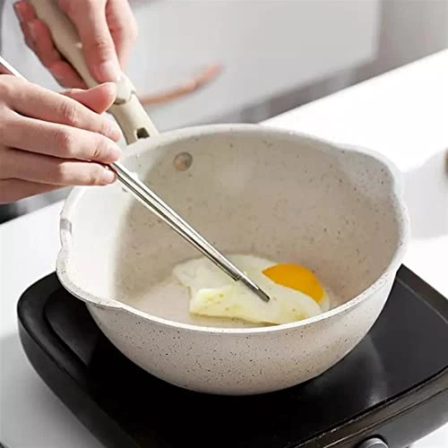 AMABEAtg Stock Pots Non Stick Pot, Wheat Stone Pot, Frying And Frying, All-Purpose, Multi-Function Electric Frying Pan, Household, Uncoated 4 AMABEAtg Stock Pots Non Stick Pot, Wheat Stone Pot, Frying And Frying, All-Purpose, Multi-Function Electric Frying Pan, Household, Uncoated - Image 2