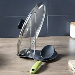 Pot Lid/Spoon Rack,Pot Cover Organizer In Home & Kitchen,Vertical Spoon Rest,Spoon Rest For Stove Top,Stainless Steel Spoon Holder,Cooking Utensils Stand - Stainless Steel 10 Pot Lid/Spoon Rack,Pot Cover Organizer In Home & Kitchen,Vertical Spoon Rest,Spoon Rest For Stove Top,Stainless Steel Spoon Holder,Cooking Utensils Stand - Stainless Steel -KitchenAid Shop 41myMNzX9mL