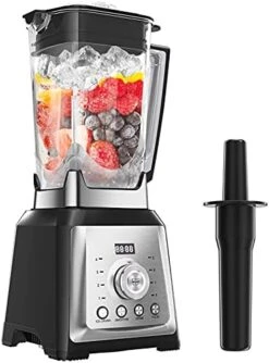 Smoothie Blender Maker, 1450W Powerful Blenders For Kitchen With Time Display, Stepless Control, 2L BPA-Free Tritan Container, 8 Sharp Blades, Jug Kitchen Blender With 30000 RPM High Speed, Ice Crush Blender For Shakes/Smoothies/Ice/Soup/Nut 17 Smoothie Blender Maker, 1450W Powerful Blenders For Kitchen With Time Display, Stepless Control, 2L BPA-Free Tritan Container, 8 Sharp Blades, Jug Kitchen Blender With 30000 RPM High Speed, Ice Crush Blender For Shakes/Smoothies/Ice/Soup/Nut -KitchenAid Shop 41n0RF9cUdL. AC