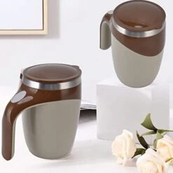 Self Mixing Coffee Tumbler, Portable Great Gift Self Stirring Coffee Mug Easy For Home Office Car School 11 Self Mixing Coffee Tumbler, Portable Great Gift Self Stirring Coffee Mug Easy For Home Office Car School -KitchenAid Shop 41n2AVN5Q3L