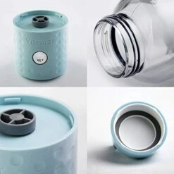 Personal Smoothie Blender, Detachable Portable Blender Fruit Mixer, High Speed Single Serve Juicer Cup, With Lightweight USB Rechargeable Travel Blender For Shakes And Smoothies(Blue) -KitchenAid Shop 41n5Yi2qcdL