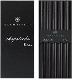 Chopsticks, GLAMFIELDS 5 Pairs Premium Reusable Multicolour Chopsticks For Sushi Japanese Matte Anti-slip Chop Sticks With Gift Case Lightweight Dishwasher Safe, 9.6 Inch 20 Chopsticks, GLAMFIELDS 5 Pairs Premium Reusable Multicolour Chopsticks For Sushi Japanese Matte Anti-slip Chop Sticks With Gift Case Lightweight Dishwasher Safe, 9.6 Inch -KitchenAid Shop 41n6yrxhvXL. AC