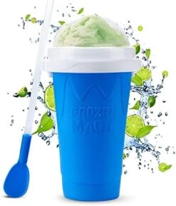 Slushy Cup, Slushie Cup Tik Tok Trend Items, Slushie Maker Cup, Frozen Magic Slushy Maker Cup, Slushie Cup Maker Squeeze, Cool Stuff Ice Cream Maker For Kids Teens Family (Blue) -KitchenAid Shop 41nDQIyZ99L. AC
