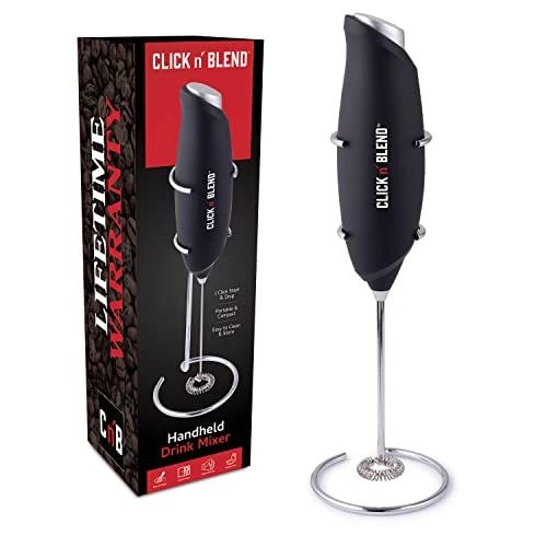 Lick N Blend Handheld, Mini Electric Drink Mixer, Foamer & Frother For Protein Shakes, Coffee, Lattes 3 Lick N Blend Handheld, Mini Electric Drink Mixer, Foamer & Frother For Protein Shakes, Coffee, Lattes