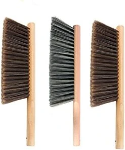 Horsehair Hand Brush Soft Bristles Oiled Beech Wood Handle Small 12 Inch Long (White Horsehair) -KitchenAid Shop 41nJSEz uRS. AC