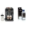 Saeco Xelsis Automatic Espresso Machine, SM7684/04, Titanium Metal & CA6700/47 Espresso Machine Liquid Descaler -KitchenAid Shop 41nMfKMN49L