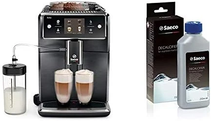 Saeco Xelsis Automatic Espresso Machine, SM7684/04, Titanium Metal & CA6700/47 Espresso Machine Liquid Descaler 8 Saeco Xelsis Automatic Espresso Machine, SM7684/04, Titanium Metal & CA6700/47 Espresso Machine Liquid Descaler - Image 6