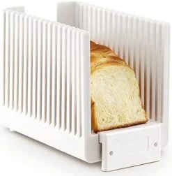 Bread Slicer For Homemade Bread Loaf Bagels, Bread Slicing Guide Easy To Clean Flodable And Campact Bread Cutter Without BPA -KitchenAid Shop 41nRWJgOmAL. AC