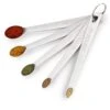 Measuring Spoons Set - Set Of 5 PCS Stainless Steel Mini Measuring Spoons, Teaspoons For Measuring Dry And Liquid Ingredients, Fits In Spice Jars - Tiny Small Measuring Spoons With Hold Ring -KitchenAid Shop 41nTX8bWNOL