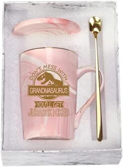 Best Grandma Mug Best Grandma Ever Mug Grandma Gifts Birthday Mothers Day Gifts For Grandma From Granddaughter Grandson Grandchildren Grandkids 12 Ounce Exquisite Box Spoon And Mug Mat Pink -KitchenAid Shop 41nYiV9bmqL. AC
