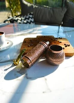 Decorative Coffee Grinder, Antique Refillable Turkish Style Mill With Adjustable Grinder, Manual Coffee Mill With Handle 10 Decorative Coffee Grinder, Antique Refillable Turkish Style Mill With Adjustable Grinder, Manual Coffee Mill With Handle -KitchenAid Shop 41npCzBpbTL
