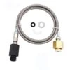 Soda Machine CO2 External Hose Stainless Steel Adapter Kit With 60 Inches Length To CGA320 Tank