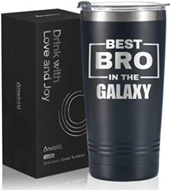 Gifts For Brother In Law From Sister, Funny Gift Idea For The Best Brother For Christmas, Birthday, 20 Oz Stainless Steel Insulated Travel Mug Tumbler - Proud Brother In Law -KitchenAid Shop 41nz1fB3aoL. AC