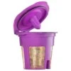DI ORO MaxBrew Keurig Reusable K Cup Coffee Filter – For Keurig 1.0 And 2.0 Coffee Brewers - 24K Gold Small Refillable Coffee Filter - Fits K200, K300/K350/K360, K450/K460, K500/K550/K560 (Purple) -KitchenAid Shop 41o7DZPP31L