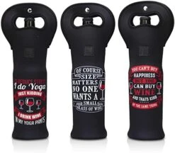 Wine Tote Carrier Bag With Magnetic Handle Clasp From Made Easy Kit Neoprene Champagne Bottle Protective Travel Or Gift Bag - Set Of 3 (Floral Patterns) -KitchenAid Shop 41oC rKUSNL. AC