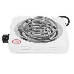 1000W Stainless Steel Portable Single Tube Electric Stove Home Electric Stove US Plug 110V Single Burner Electric Cooktop -KitchenAid Shop 41oEE946CGS 1