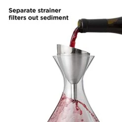 Wine Aerator Shower Funnel With Sediment Strainer 10 Wine Aerator Shower Funnel With Sediment Strainer -KitchenAid Shop 41oGFRTjSQL