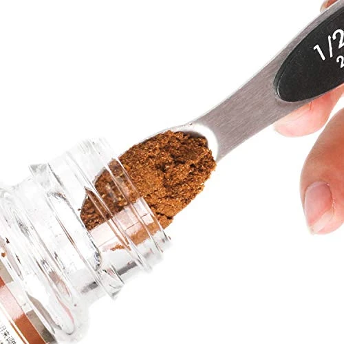 Magnetic Measuring Spoons Set Of 7 Stainless Steel Double Sided Nesting Teaspoon Tablespoon For Measuring Dry Liquid Ingredients 5 Magnetic Measuring Spoons Set Of 7 Stainless Steel Double Sided Nesting Teaspoon Tablespoon For Measuring Dry Liquid Ingredients - Image 3