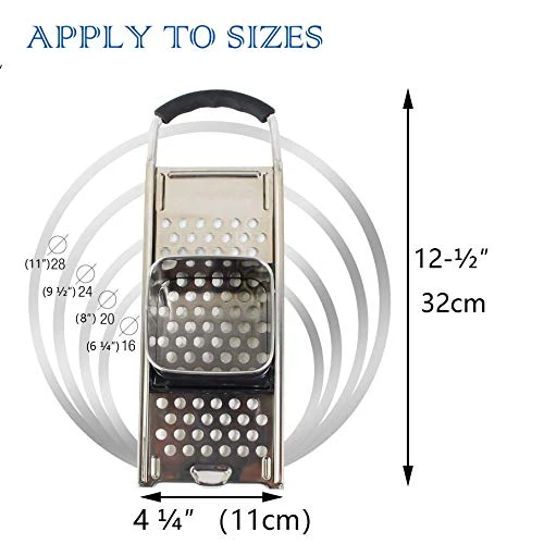 Premium Grade Stainless Steel Spaetzle Maker With Comfort Grip Handle Traditional German Egg Noodle Maker 8 Premium Grade Stainless Steel Spaetzle Maker With Comfort Grip Handle Traditional German Egg Noodle Maker - Image 6
