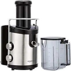 Amazon Basics Wide-Mouth, 2-Speed Centrifugal Juicer With Juice Jug And Pulp Container, Black -KitchenAid Shop 41oJ7FkWRbL. AC