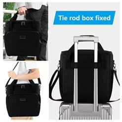 Coffee Maker Storage Bag,Waterproof Travel Carrying Organizer Case,Suitable For Kering Coffee Machines And Other Accessories,Dustproof Tote Bag With Shoulder Strap Black -KitchenAid Shop 41oP1b1WDNL