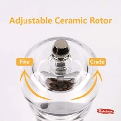 Salt Pepper Grinder Mill Arcylic,the Best Peppercorn Grinder With Adjustable Mill-Clear 10 Salt Pepper Grinder Mill Arcylic,the Best Peppercorn Grinder With Adjustable Mill-Clear -KitchenAid Shop 41oWvnWpaEL