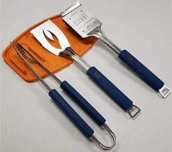 Gnite Silicone Grilling Trivet Is A 100% Nonslip Silicone Tool That Holds Tongs, Spatula & BASTING Brush Preventing Them From Contamination On The Grill's Surface And Also Keeps Your Grill Clean. -KitchenAid Shop 41oYOjFed1S