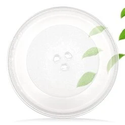 12" Microwave Plate Replacement, Compatible With Whirlpool Glass Turntable Tray, Equivalent To W10337247, W11367904