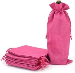 10Pcs Burlap Wine Gift Bags, Jute Wine Bottle Covers With Drawstrings, Champagne Wine Bottle Bags For Wedding, Christmas, Birthday, Blind Tastings, Home Storage (Mixed Color) 30 10Pcs Burlap Wine Gift Bags, Jute Wine Bottle Covers With Drawstrings, Champagne Wine Bottle Bags For Wedding, Christmas, Birthday, Blind Tastings, Home Storage (Mixed Color) -KitchenAid Shop 41p2Wd1iAFL. AC