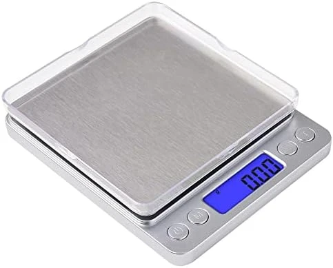 ® Digital Kitchen Scale With 2 Trays, 500g/0.01g High Precision Cooking Food Scale, Mini Gram Scale With LCD Display, 6 Units, Auto Off, Tare Function, Girls Gift (Batteries Included) 9 ® Digital Kitchen Scale With 2 Trays, 500g/0.01g High Precision Cooking Food Scale, Mini Gram Scale With LCD Display, 6 Units, Auto Off, Tare Function, Girls Gift (Batteries Included) - Image 7