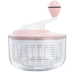 HEIMP Dryer Salad Spinner 2.3L Fruits Vegetable Lettuce Washer With Handle Easy To Spin And Clean Quick Dry For Vegetable Kitchen Slicer (Color : A, Size : 2.3L) -KitchenAid Shop 41p9Zk6ViSL