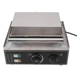 Commercial Donut Machine, Easy To Clean Non Stick Electric Donut Machine Double Sided Heating 5 Holes For Kitchen (US Plug 110V)