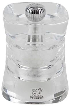 Peugeot Baltic 3 Inch Salt Mill, Acrylic