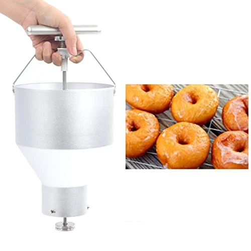 Donut Depositor, 2.5L Capacity DIY Baking Tools Donut Dropper Stainless Steel Donut Adjustable Manual Dropper 6 Adjustable Donut Maker With Stand For Home Commercial Use 5 Donut Depositor, 2.5L Capacity DIY Baking Tools Donut Dropper Stainless Steel Donut Adjustable Manual Dropper 6 Adjustable Donut Maker With Stand For Home Commercial Use - Image 3