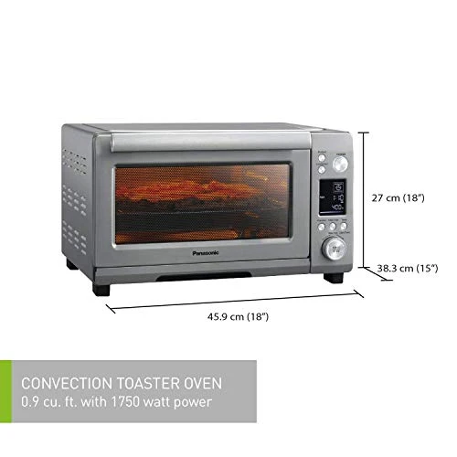 Panasonic 6 Slice Stainless Steel Toaster Oven 4 Panasonic 6 Slice Stainless Steel Toaster Oven - Image 2