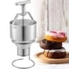5L Doughnut Dispenser Aluminum Donut Maker Machine 40-90mm Adjustable Thicknesses Donut Hopper Maker Tool Manual Donut Depositor Dropper With Stand 2 5L Doughnut Dispenser Aluminum Donut Maker Machine 40-90mm Adjustable Thicknesses Donut Hopper Maker Tool Manual Donut Depositor Dropper With Stand -KitchenAid Shop 41piBf3Tw1L