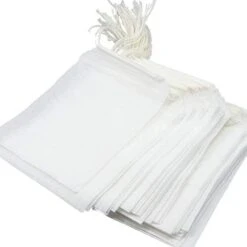 100 Pack Disposable Tea Filter Bags Tea Infusers 4" X 6" Empty Muslin Drawstring Seal Filter Tea Bags Drawstring Herb Loose Tea Bag For Brew Tea Cold Brew Coffee(4" X 6" /10 X 15cm) 17 100 Pack Disposable Tea Filter Bags Tea Infusers 4" X 6" Empty Muslin Drawstring Seal Filter Tea Bags Drawstring Herb Loose Tea Bag For Brew Tea Cold Brew Coffee(4" X 6" /10 X 15cm) -KitchenAid Shop 41pncgTscwL. AC