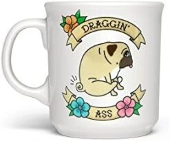 DRAGGIN Genuine Fred SAY ANYTHING MUG, 16 Ounces, White 15 DRAGGIN Genuine Fred SAY ANYTHING MUG, 16 Ounces, White -KitchenAid Shop 41poEkA1dL. AC